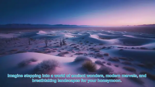Video thumbnail for Discover Romantic Destinations in Saudi Arabia: A Honeymoon Adventure