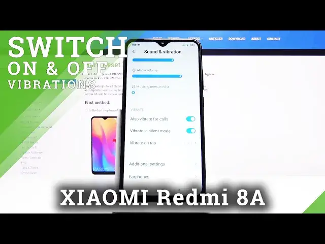 Video thumbnail for How to Disable Vibrations in Xiaomi Redmi 8A - Open Vibration Settings