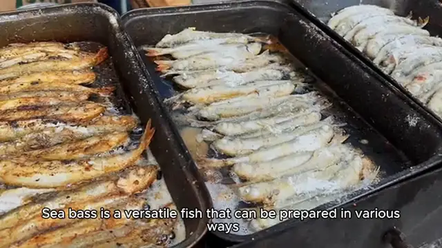 Video thumbnail for Sea bass recipe