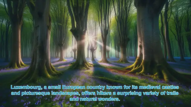 Video thumbnail for Hiking in Luxembourg: Exploring the Country's Natural Wonders