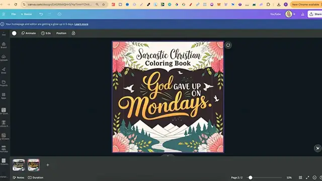 Video thumbnail for Canva Hack for VIBRANT Ideogam Coloring Book Covers