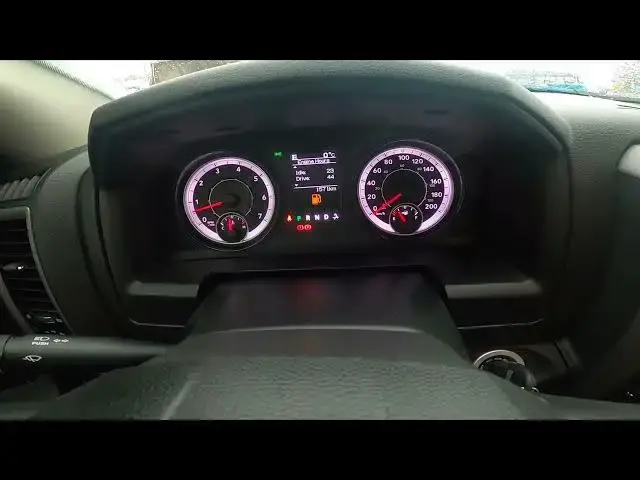 Video thumbnail for How to Check Vehicle Info on Speedometer in Dodge Ram 1500 II ( 2019 - now ) - Manage Vehicle Info