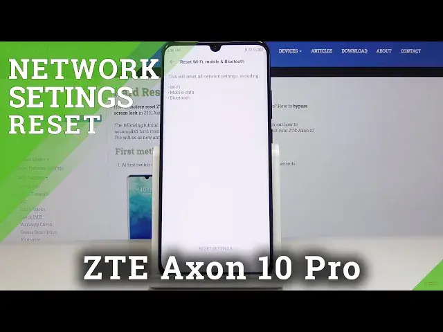 Video thumbnail for How to Reset Network Settings in ZTE Axon 10 Pro – Erase Connection Options