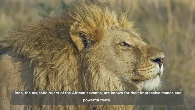 Video thumbnail for 10 Surprising Facts About Lion Territories