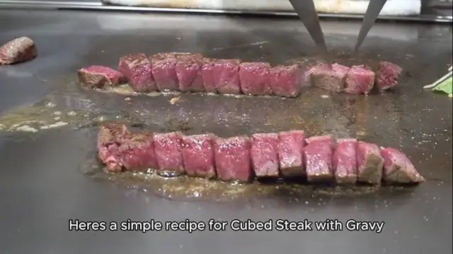 Video thumbnail for Cubed steak recipe