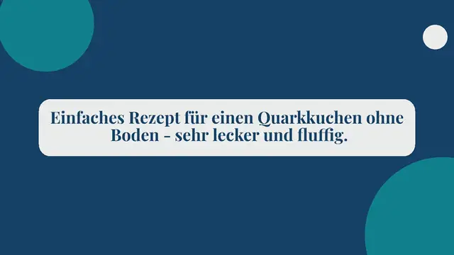 Video thumbnail for Käsekuchen mit Mandarinen – Omas Quarkkuchen ohne Boden