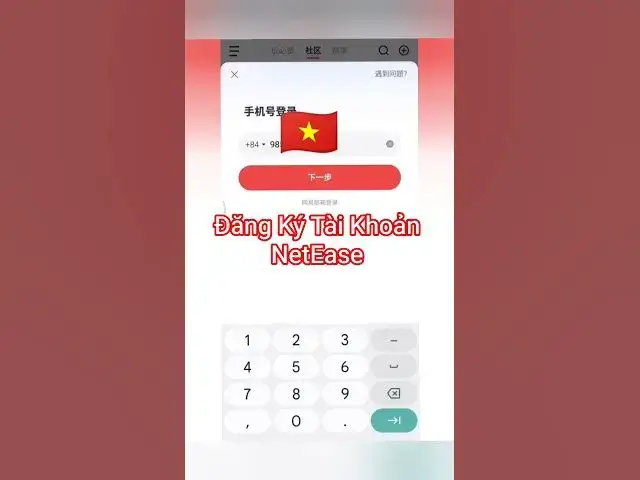 'Video thumbnail for Hướng Dẫn Đăng Ký Tài Khoản NetEase Để chơi Yến Vân Thập Lục Thanh, Nghịch Thủy Hàn, Naraka. #short'