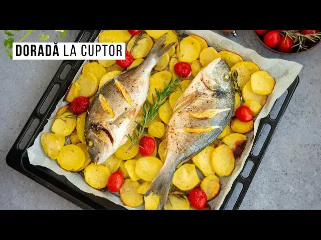 Video thumbnail for Doradă la cuptor cu cartofi și rozmarin | Bucate Aromate