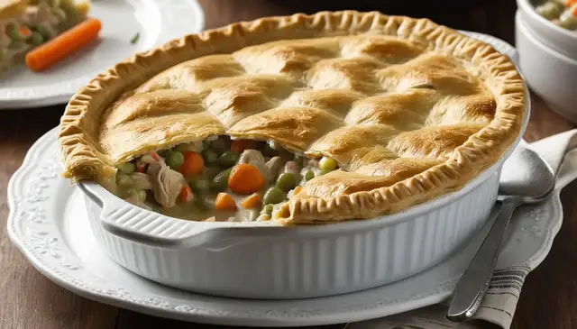 Video thumbnail for Chicken Pot Pie Recipe