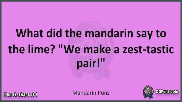 Video thumbnail for Mandarin - Jokes, Puns, Wordplays, and Laughter