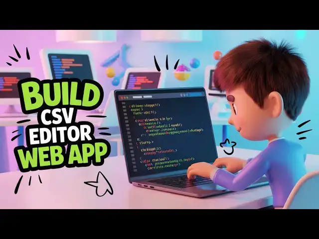 Video thumbnail for Build a CSV Editor to View & Edit CSV Files in Browser Using HTML & JavaScript