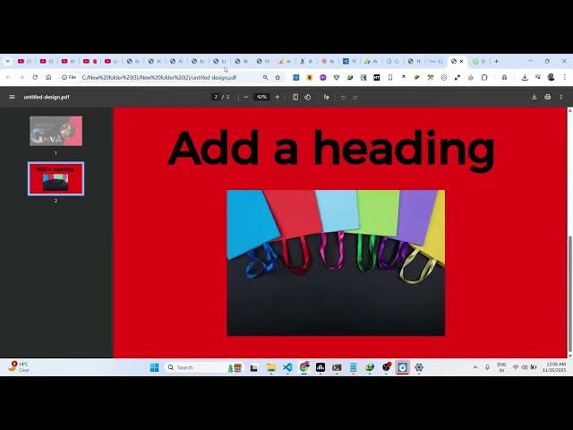 Video thumbnail for Vue.js Canva Clone: Earn $1K/Month with Image & PDF Editor (AdSense, Ezoic, SaaS) Using jsPDF