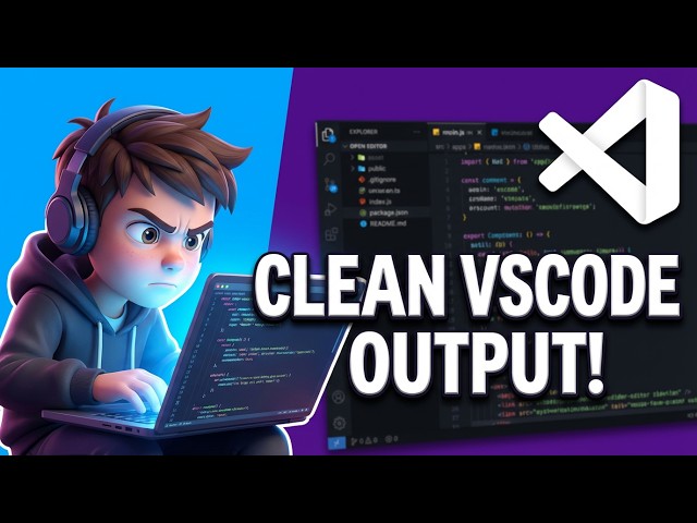 Video thumbnail for How to Get Clean Output in VSCode When Running Programs Using Code Runner Extension
