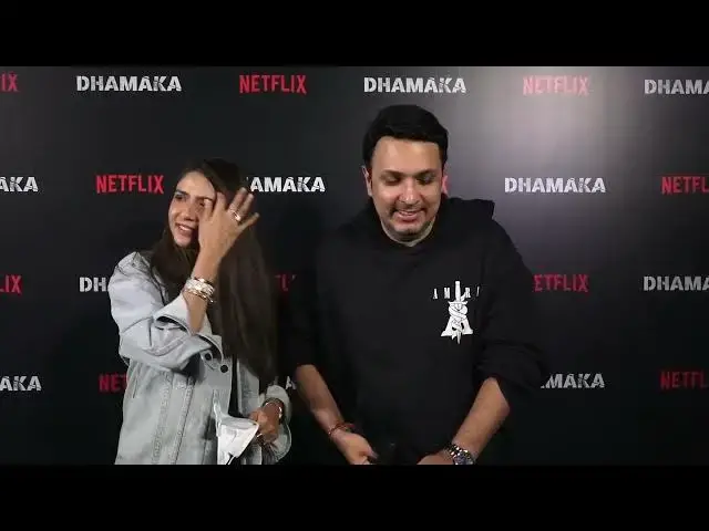 Video thumbnail for Celebrity Screening Of Kartik Aaryan’s ‘Dhamaka’