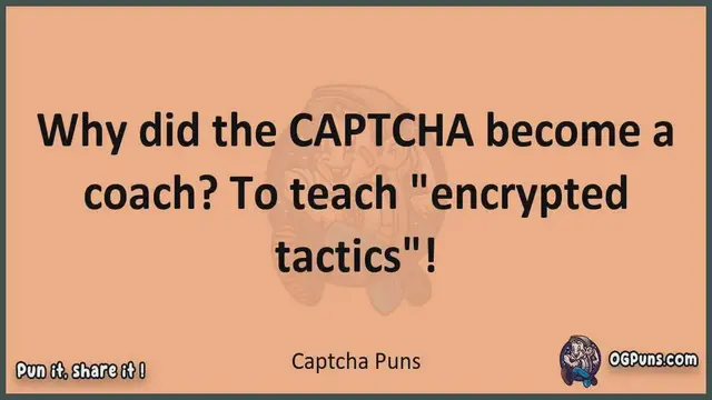 Video thumbnail for Captcha - Jokes, Puns, Wordplays, and Laughter
