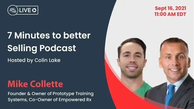 Video thumbnail for 7 Minutes to better Selling Podcast Ep. 6