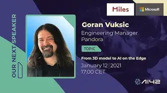Video thumbnail for From 3D model to AI on the Edge