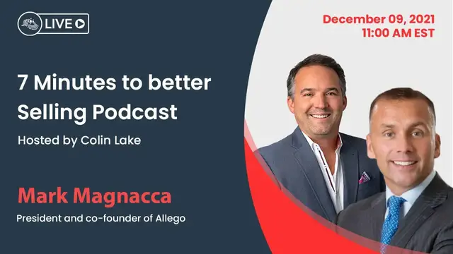 Video thumbnail for 7 Minutes to better Selling Podcast Ep. 12