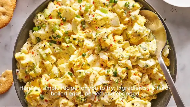 Video thumbnail for Egg salad recipe