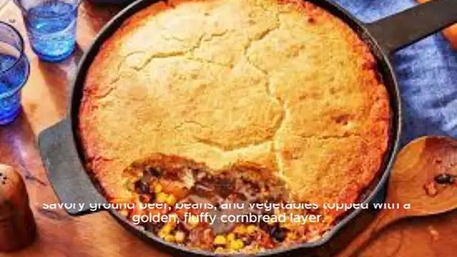 Video thumbnail for Cowboy Cornbread Casserole Recipe