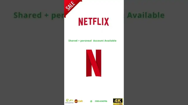 'Video thumbnail for How to buy Netflix with EasyPaisa | Jazzcash #netflxpakistan #netflix'