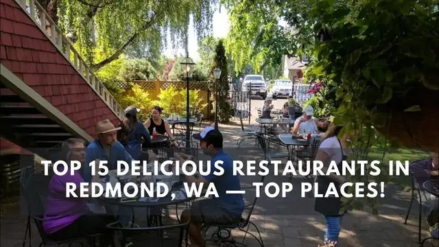 Video thumbnail for Top 15 Delicious Restaurants in Redmond, WA — Top Places!