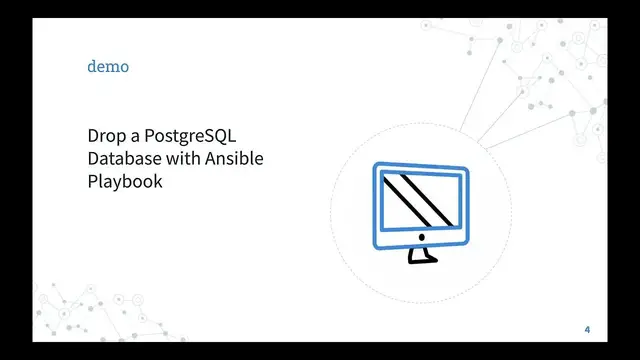 Video thumbnail for Drop a PostgreSQL Database - Ansible module postgresql_db