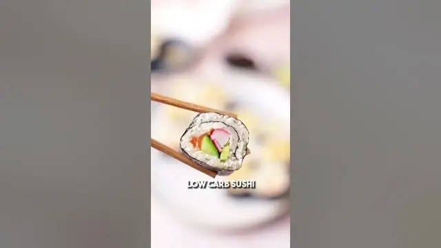 'Video thumbnail for YESSS!! Heute gibt es das Rezept für LowCarb Sushi 😍🍣'