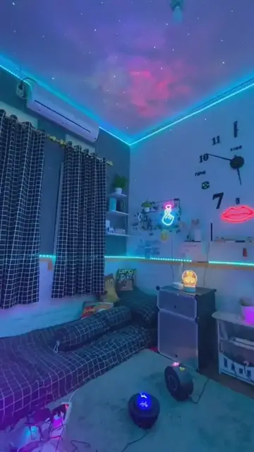 Video thumbnail for light blue room aesthetic | light blue aesthetic bedroom