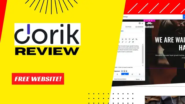 Video thumbnail for Dorik Review: Build A Free Website In Minutes!