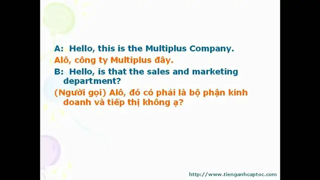 Video thumbnail for English For Office Staffs Unit 06 Dialogue 001