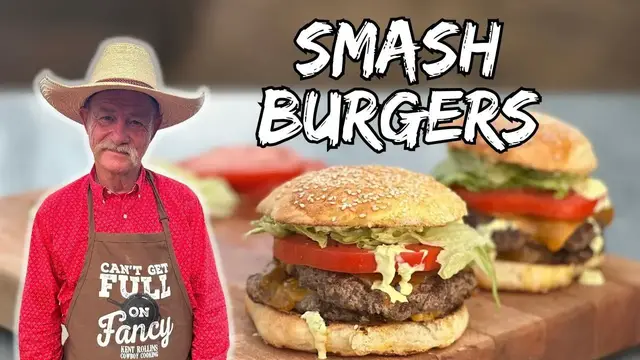 Video thumbnail for Double Decker Smash Burgers with Homemade Brioche Buns
