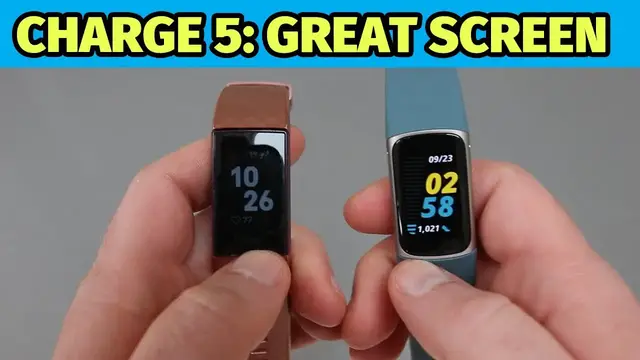 Video thumbnail for @Fitbit Charge 5 has an awesome screen