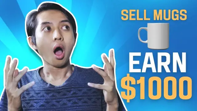 'Video thumbnail for Want to Make $ 1,000 per Month Selling Mugs? Here's How to do it!'