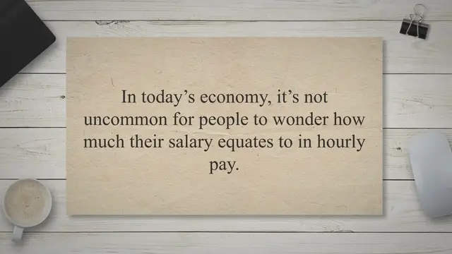 'Video thumbnail for $60,000 A Year Is How Much An Hour?'