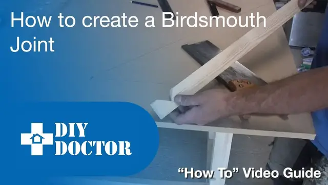 'Video thumbnail for How to Create a Birdsmouth Joint'