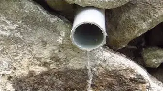 Video thumbnail for Foundation Drain Tile Outlet Pipe MISTAKE