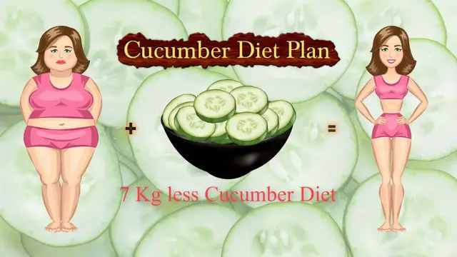 Video thumbnail for Cucumber Diet Plan - 7 Kg less Cucumber Diet
