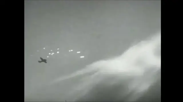 Video thumbnail for Anti Aircraft fire off Truk.