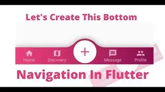 Video thumbnail for Flutter Tutorial-Flutter Bottom Navigation Bar