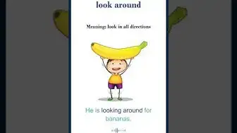 Video thumbnail for Look around meaning | look around sentences | Common English Idioms #shorts