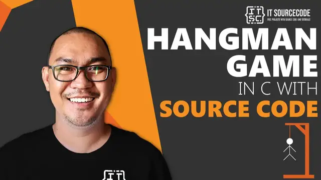 Video thumbnail for Hangman Game in C with Source Code 2021 | C Projects with Source Code