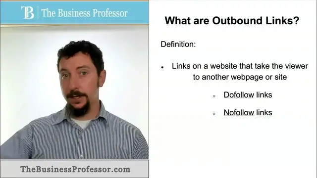 Video thumbnail for Outbound Links - Marketing