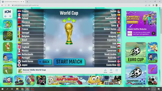 Video thumbnail for football game 2023