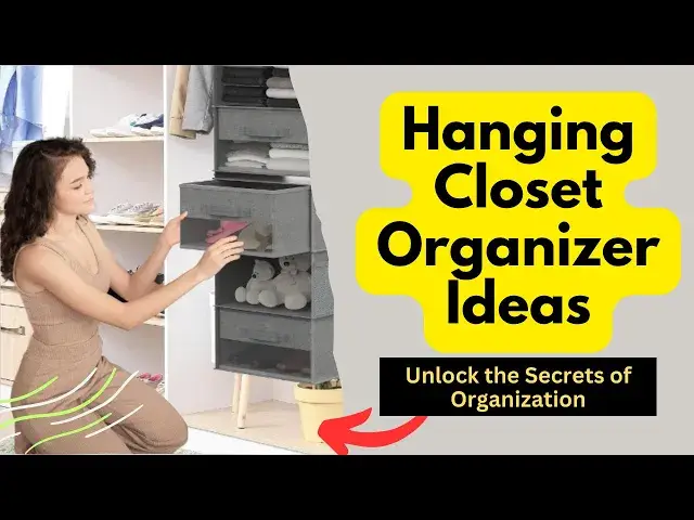 Video thumbnail for Hanging Closet Organizer Ideas: Unlock the Secrets of Organization