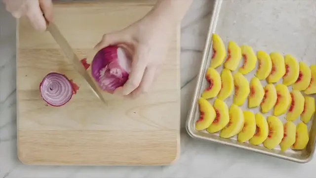 Video thumbnail for Grilled Sausage Salad with Berry-Peach Cobbler