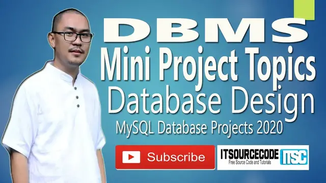 Video thumbnail for DBMS Mini Projects Topics for Students 2021 | Database Design | Database Management System Example