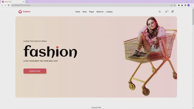 Video thumbnail for Build a Fashion Ecommerce Website with HTML, SCSS, CSS and JavaScript