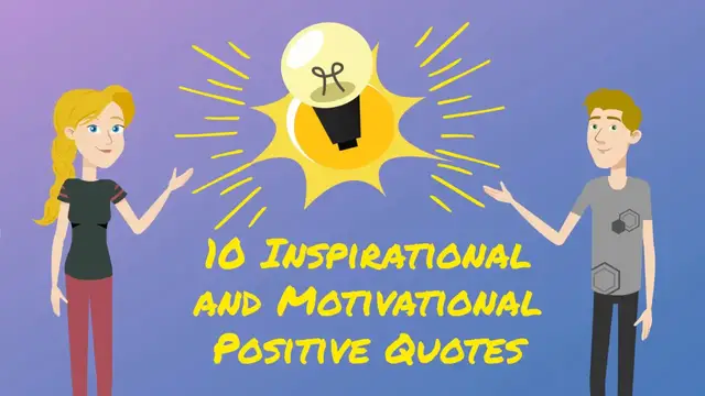 Video thumbnail for 10 Inspirational and Motivational Quotes