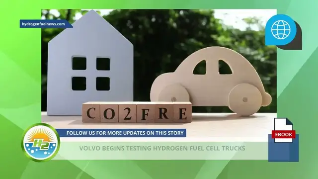 Video thumbnail for French Version - Volvo begins testing hydrogen fuel cell trucks